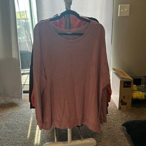 Calia Long Sleeve with Zip Side